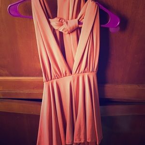 Wrap around romper
